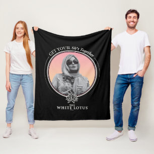 Haal je sh * t bij elkaar - De witte lotus Fleece Deken