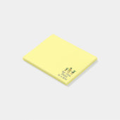 Haal je spullen in de rij post-it® notes (Schuin)