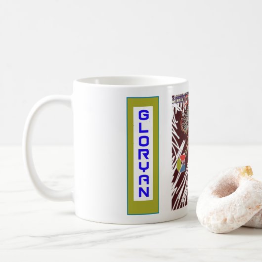 Haal Jezus uit de bank 3 Koffiemok (Met donut)
