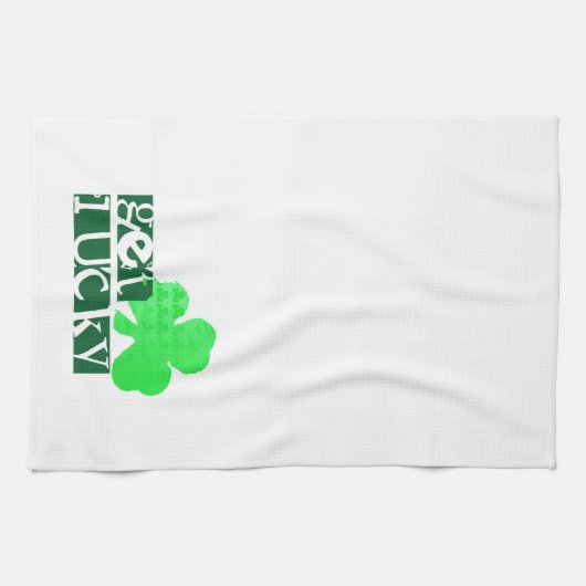 Haal Lucky St Patrick's Day Kitchen Towels Theedoek (Horizontaal)