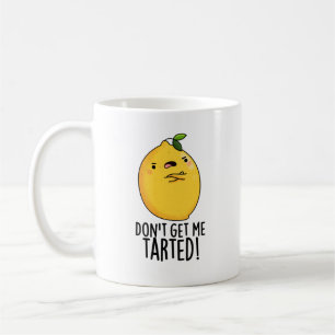 Haal me niet getraind, grappige Lemon Pun. Koffiemok