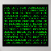 Haal meer uit - Binary Code poster (Voorkant)