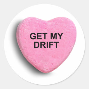 HAAL MIJN DRIFT RONDE STICKER