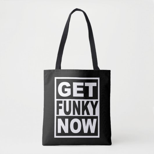 Haal nu Funky Tote Bag (Voorkant)