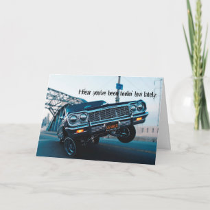 Haal snel een lagere klassieke autokaart kaart