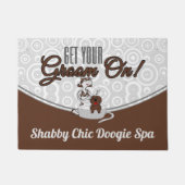 Haal uw bruine bruine bruine bruin-bruinkring in h deurmat (Voorkant)