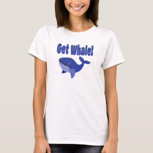 Haal walvis, haal Funny Pun. T-shirt