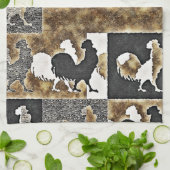 Haan  #2 - Keuken Handdoek (Gevouwen)