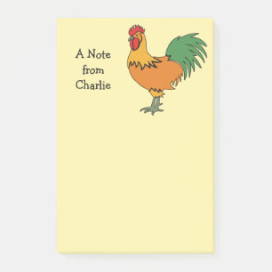 Haan aangepaste Post-It notities Post-it® Notes