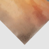 Haan bij zonsopgang tissuepapier (Detail)