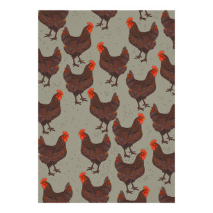 haan-boerenerf foto afdruk