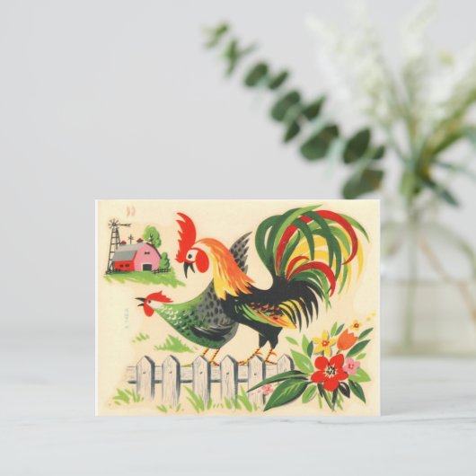  Haan Briefkaart (Staand voorkant)