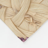 Haan en druivenfleece deken (Hoek)