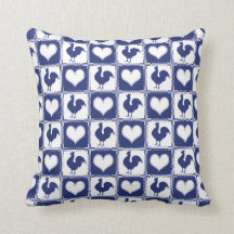 Haan en Harten Blauw en Wit Boerenland