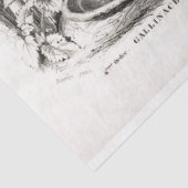 Haan Ephemera Decoupage  Boerderij Kip Tissuepapier (Detail)