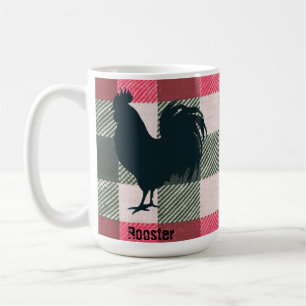 Haan  Gingham boerderij Koffiemok