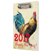  Haan Jaar 2017 Groet in het Vietnamees Klembord (Links)