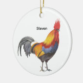Haan Keramisch Ornament (Links)