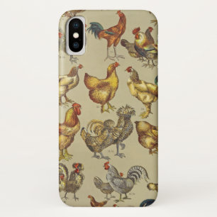 haan kippendier Boerderij landdier iPhone X Hoesje