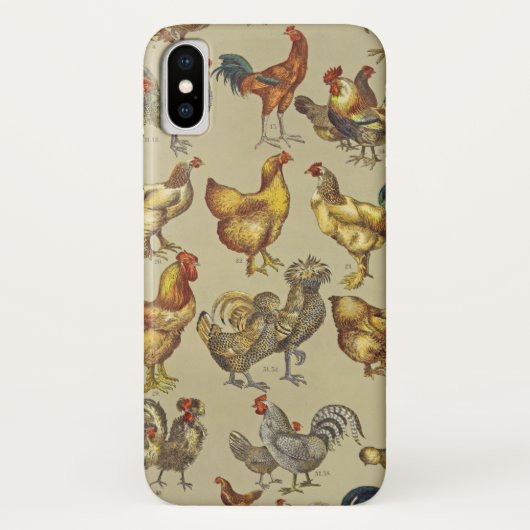 haan kippendier Boerderij landdier Case-Mate iPhone Case (Achterkant)