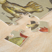 haan kippendier Boerderij landdier Legpuzzel (Zijkant)