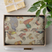 haan kippendier Boerderij landdier Tissuepapier (Geschenk)