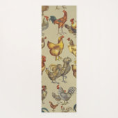 haan kippendier Boerderij landdier Yogamat (Achterkant)