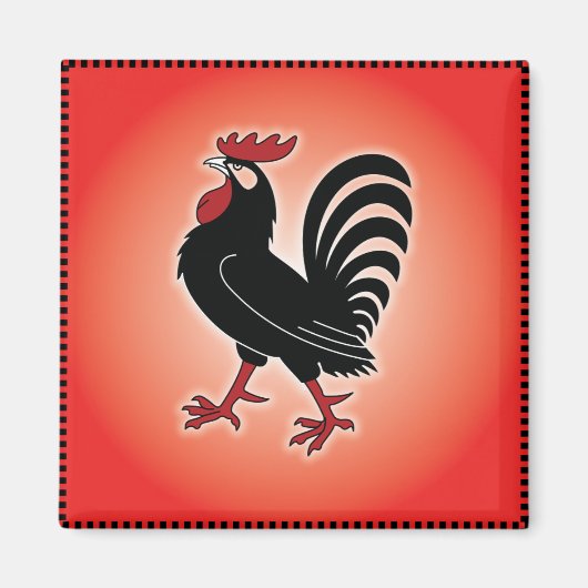haan magneet (Voorkant)