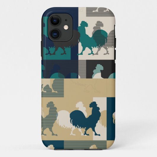 Haan Naadloos Case-Mate iPhone Case (Achterkant)