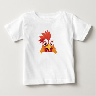 Haan Peeking Schattige Schattig Funny Animal Carto