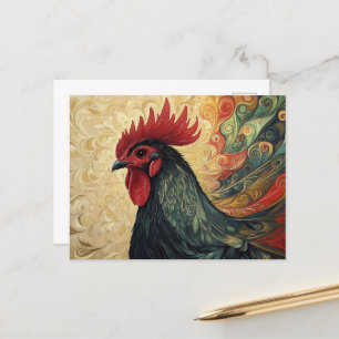 haan portret briefkaart