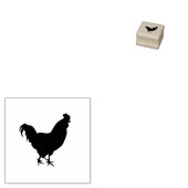 haan 	rubberstempel (Gestempeld)