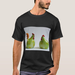Haan-thema grafisch T-shirt ontwerp