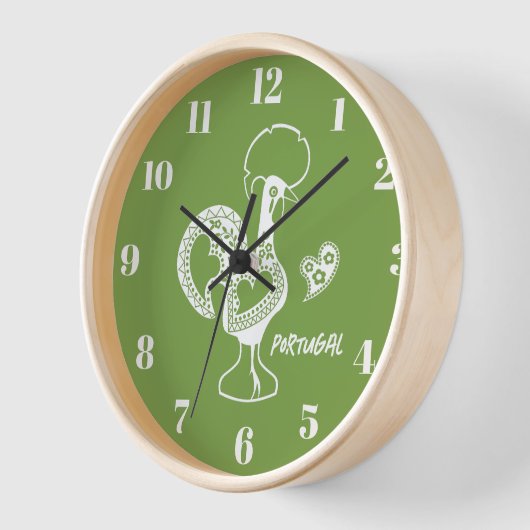 Haan van Barcelos, Portugal, silhouete (Hoek)