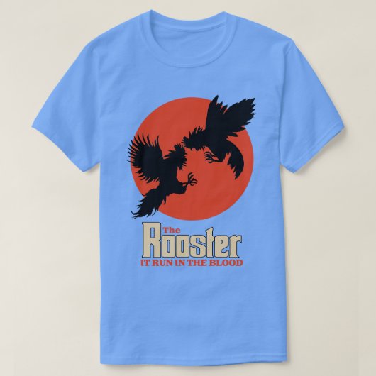 haan vechten t-shirt (Design voorkant)