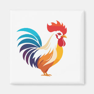 Haan Vector Art Animal Modern Urban Graphic Magneet