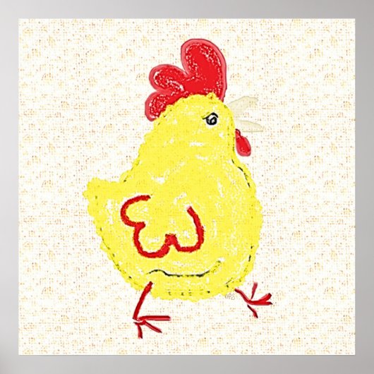 Haantje Poster (Voorkant)