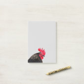 Haantjes Portret Post-it® Notes (Op bureau)