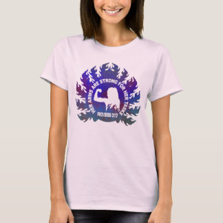 Haar armen zijn sterk Christelijk geloof Spreuken T-shirt