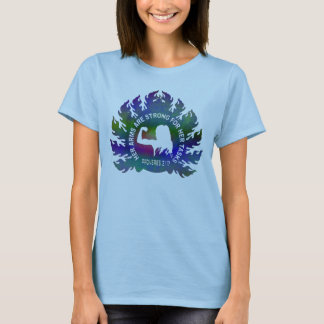 Haar armen zijn sterk Christelijk geloof Spreuken T-shirt