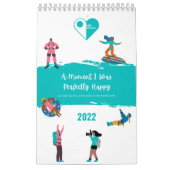 Haar avonturen 2022 reiskalender kalender (Hoes)