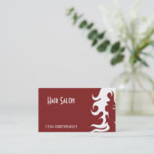 Haar & Beauty 1 Visitekaartje (Staand voorkant)