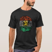 Haar Biji Kurdistan Lion Nationale vlag Koerdisch T-shirt (Voorkant)