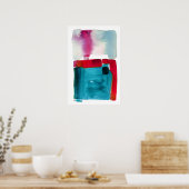 Haar boven poster (Keuken)