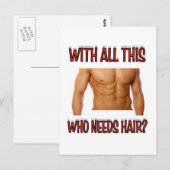 haar briefkaart (Voorkant / Achterkant)