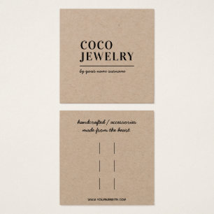 Haar Clips Accessoires Display Kaart