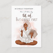 Haar- en schoonheidsVisitekaartje Visitekaartje (Voorkant)