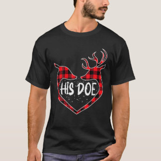 Haar geld is op z'n koninklijke rennier Xmas Pajam T-shirt