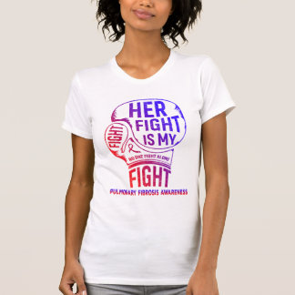 Haar gevecht is mijn 'Fight Pulmonary Fibrosis'-be T-shirt