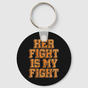 Haar gevecht is mijn gevecht CRPS RSD Awareness Or Sleutelhanger